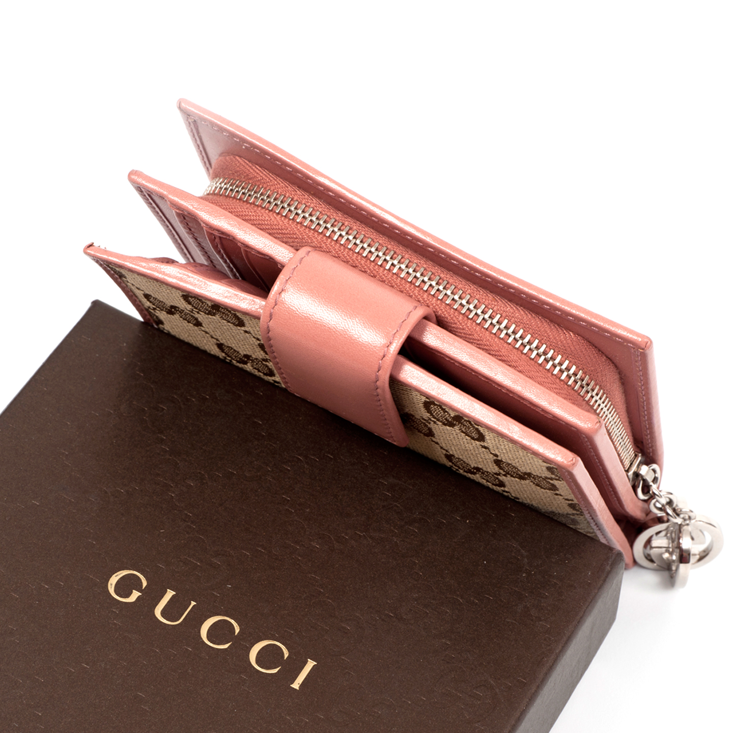 Gucci GG Twins Short Bi Fold Wallet - LabelCentric