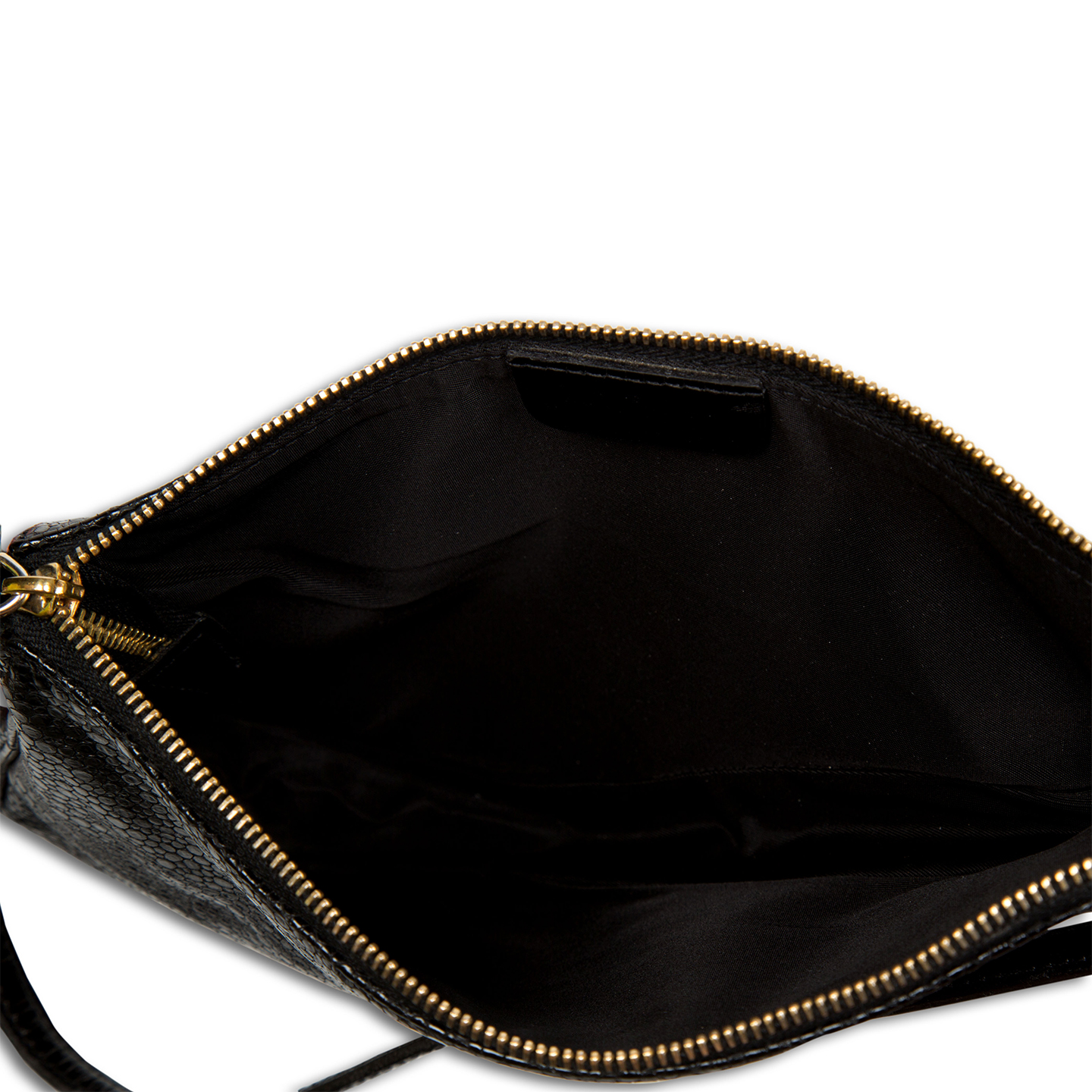 christian dior black leather saddle bag