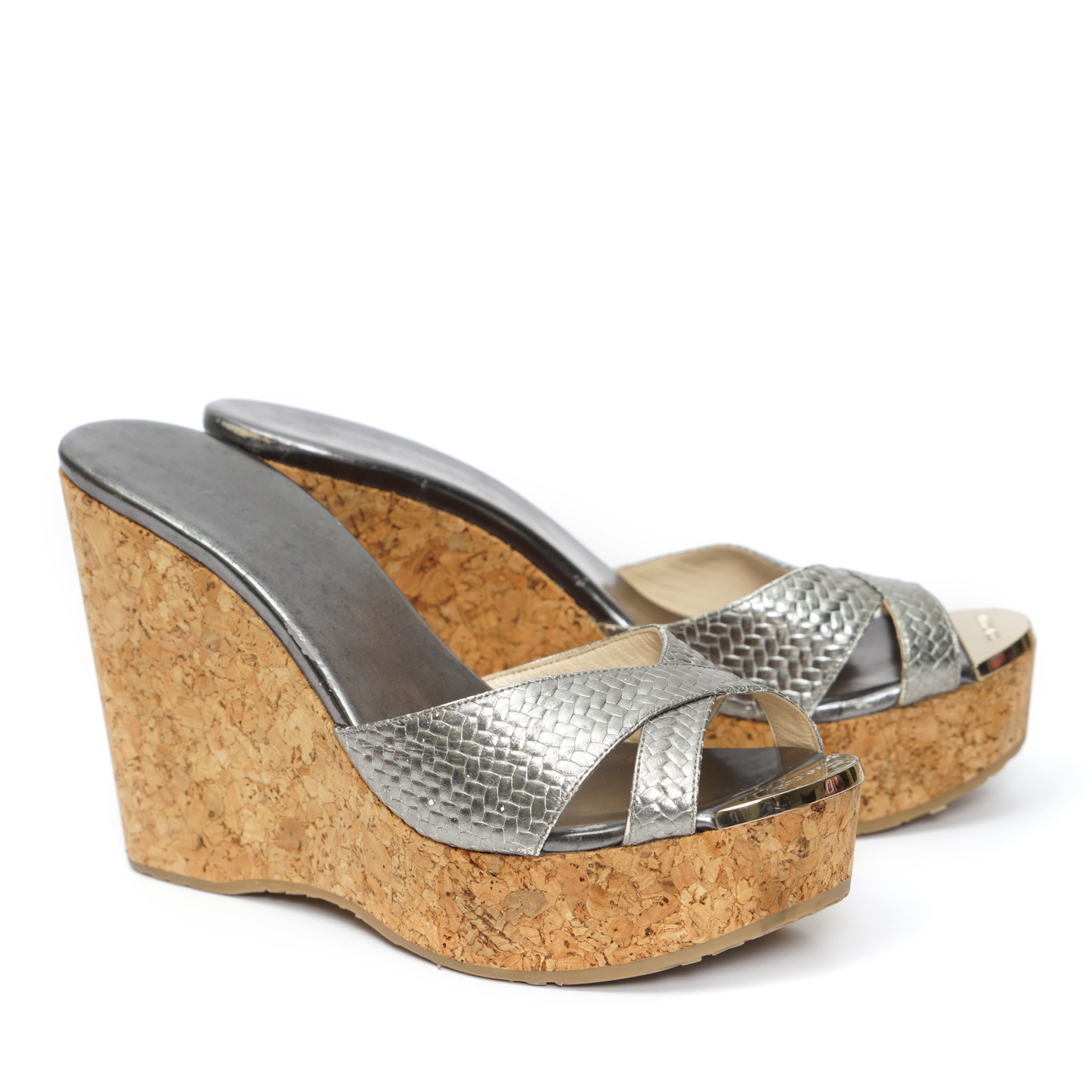 pointed toe embellished flats