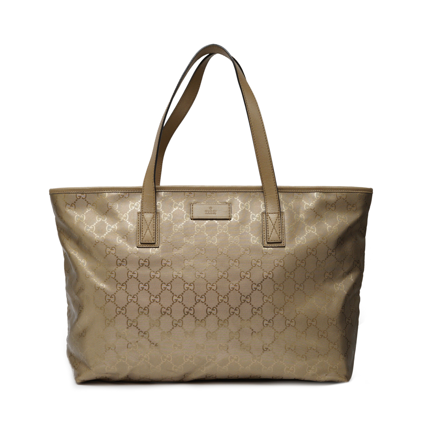 gucci gold tote bag