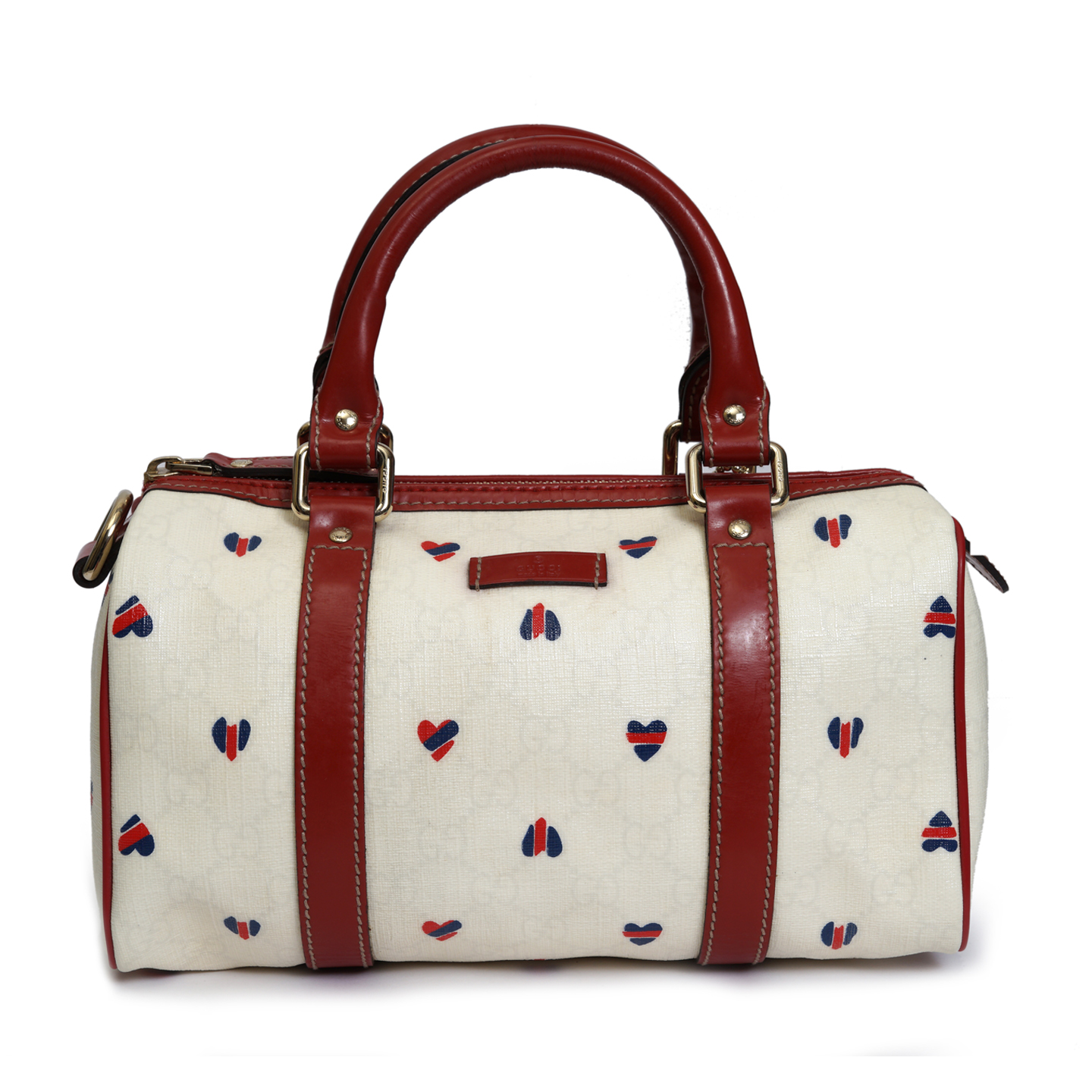 Gucci Hearts GG Mini Joy Boston Bag - LabelCentric