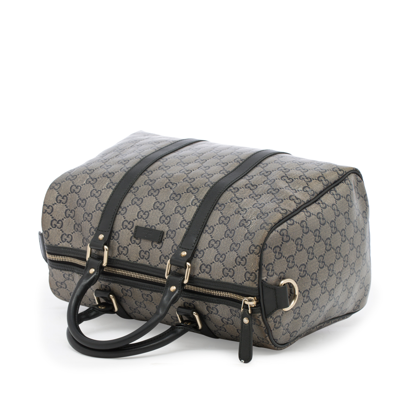 Gucci Joy Medium Crystal Lame Boston Bag - LabelCentric