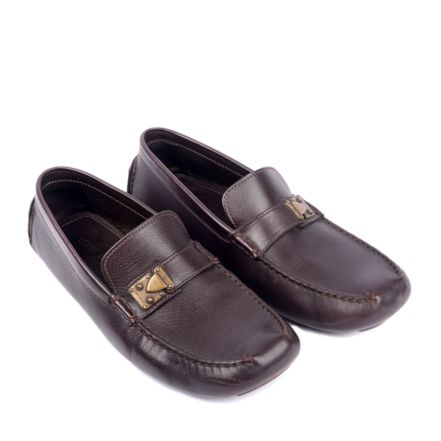 Louis Vuitton Lombok Driving Loafers Size 44 - LabelCentric