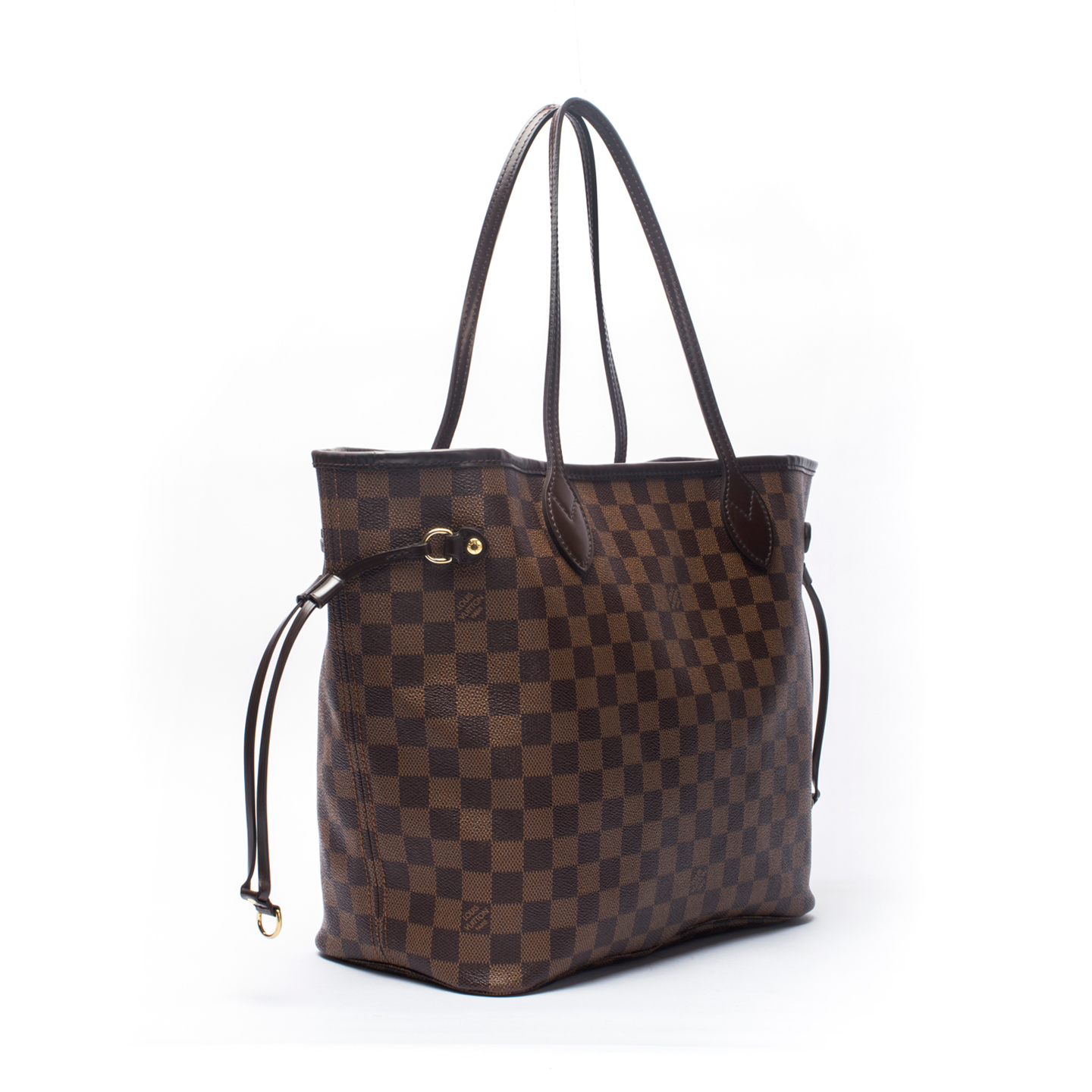 Louis Vuitton Damier Ebene Canvas Neverfull MM Bag - LabelCentric