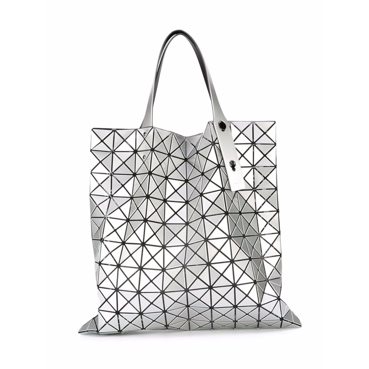 Issey Miyake Bao Bao Prism Tote, Silver - LabelCentric