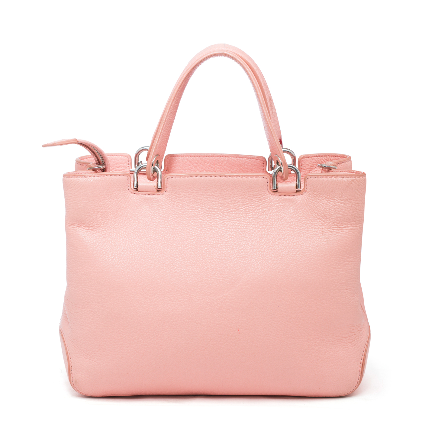 Michael Michael Kors Pink Leather Satchel Bag - LabelCentric