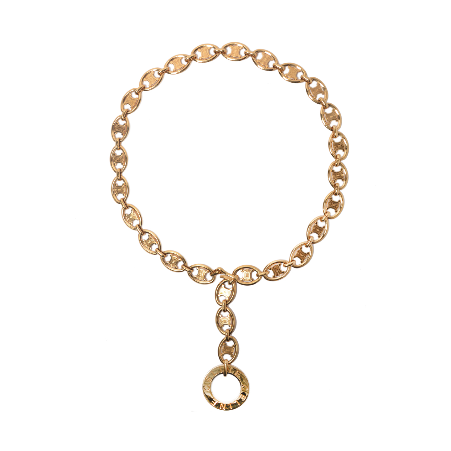 celine chain belt