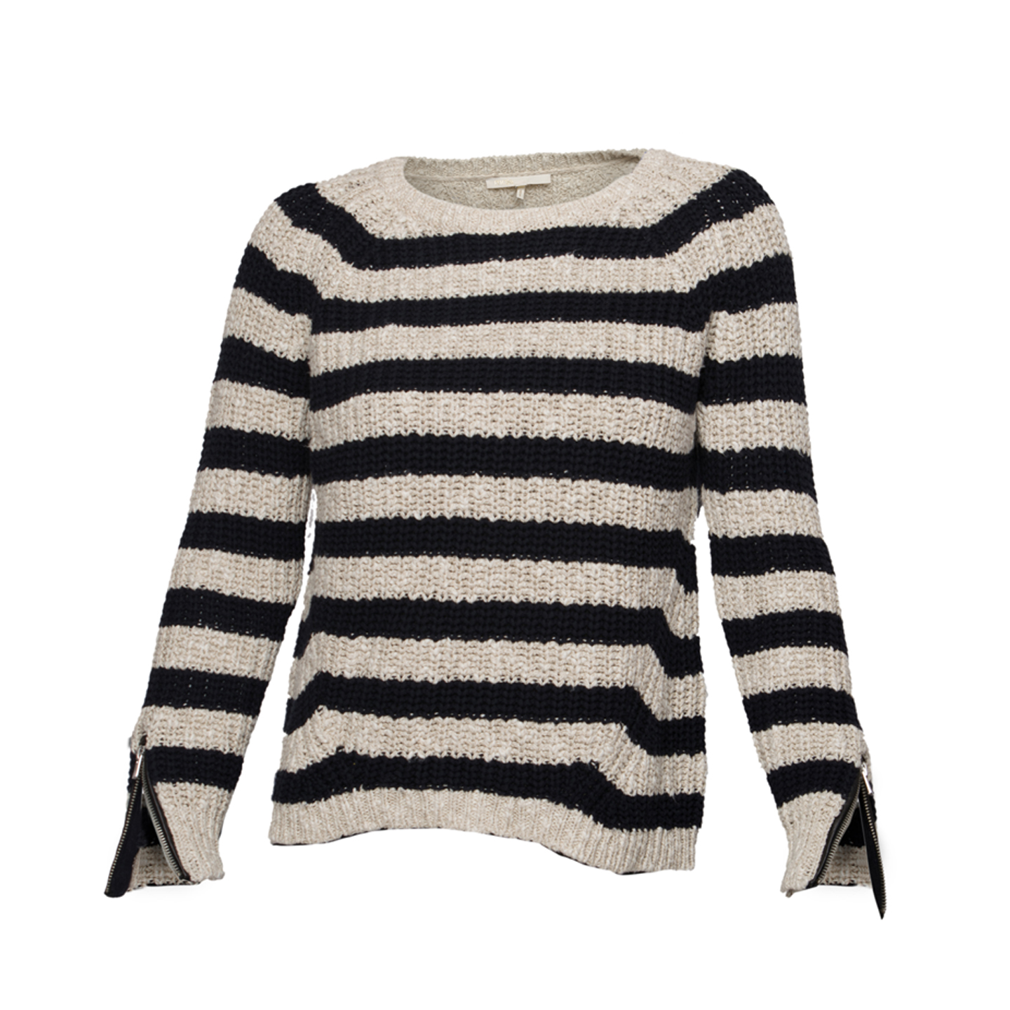 Maje Faveur Wide Stripe Sweater - LabelCentric