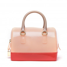 Branded And Luxury Handbags For Women Online In India Furla Tri Color Glossy Rubber Mini Candy Satchel 01