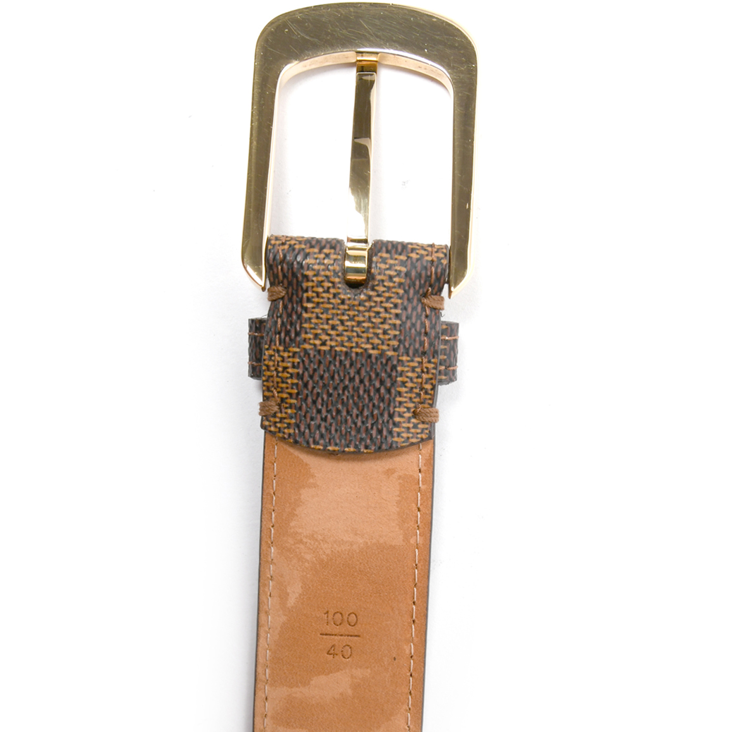 how much does a louis vuitton belt cost in india Louis Vuitton Damier Ebene Ellipse 30MM Belt, Size 40 - LabelCentric