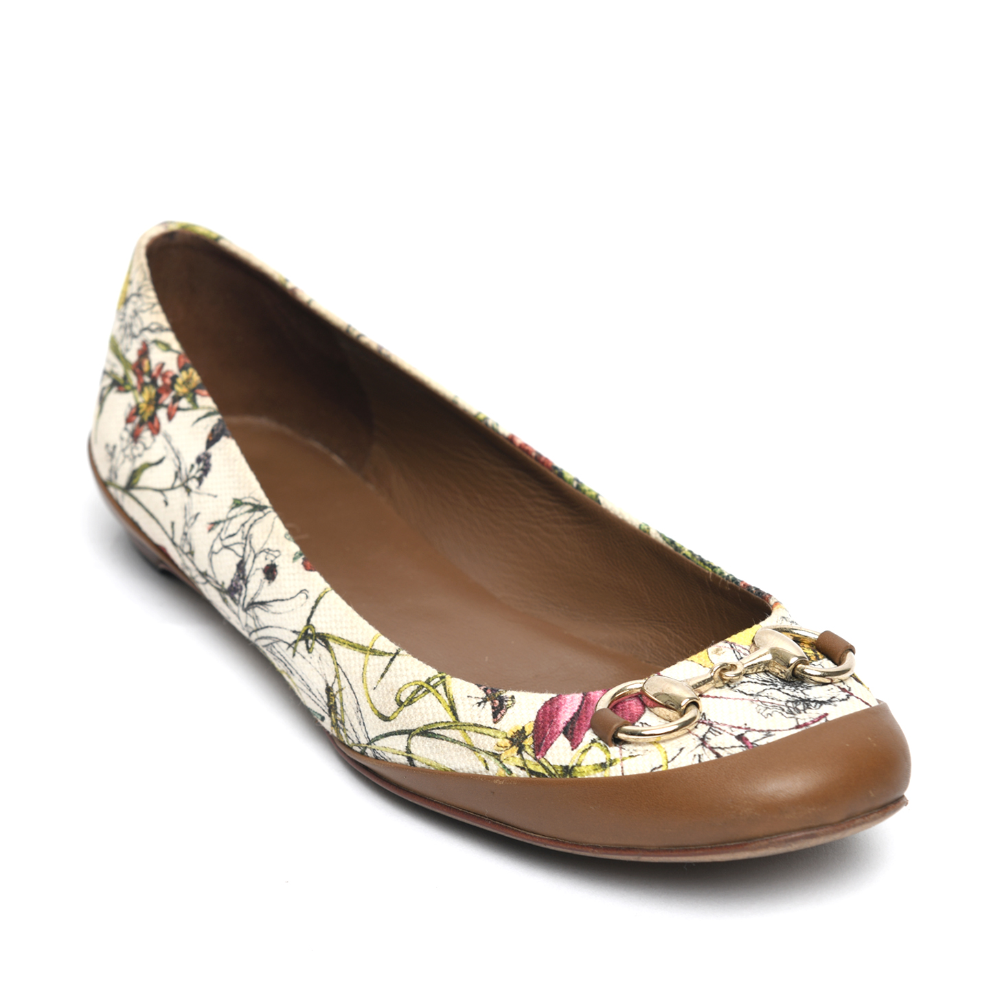 gucci horsebit ballerina flats