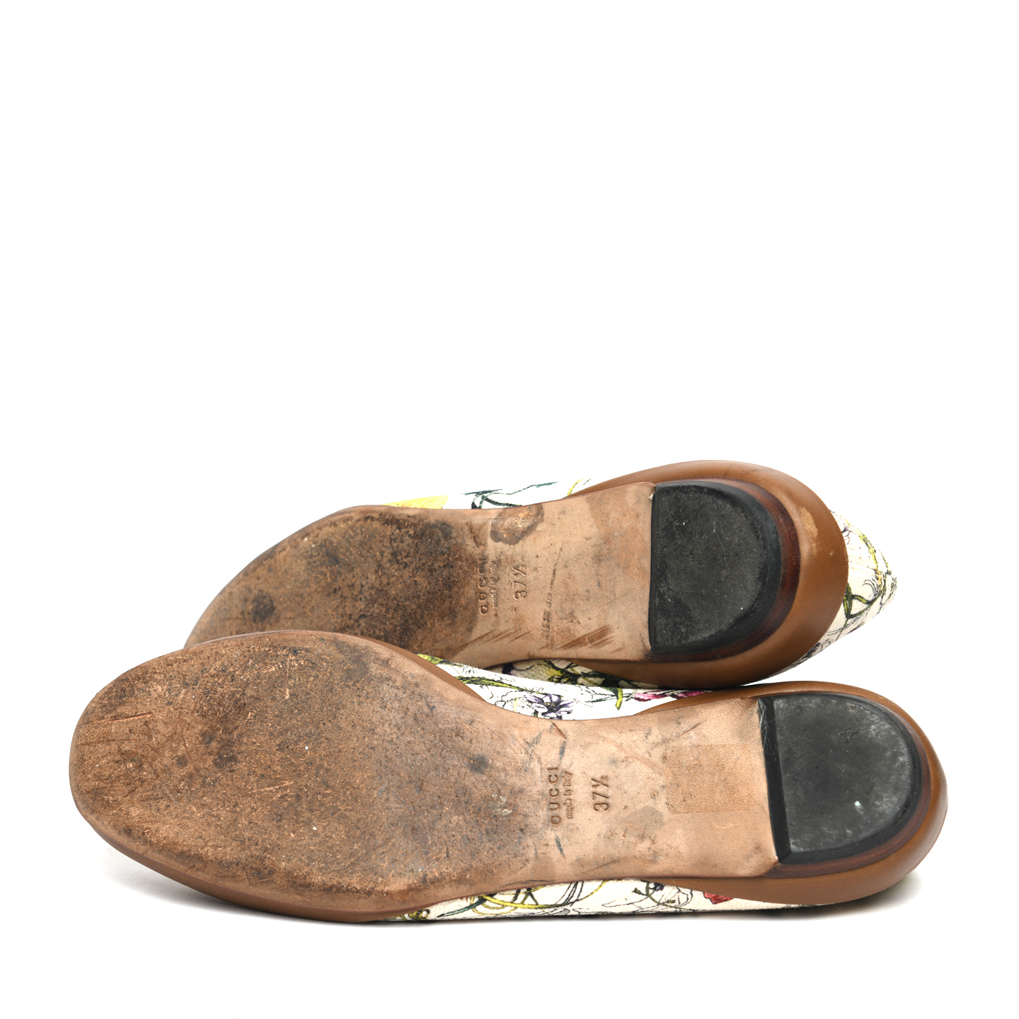 gucci flower flats