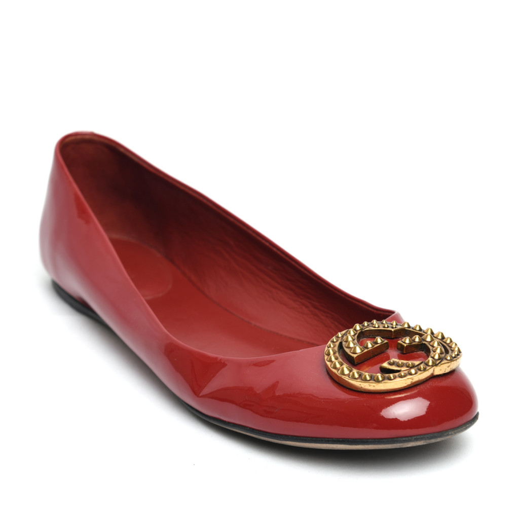 gucci gg ballet flats