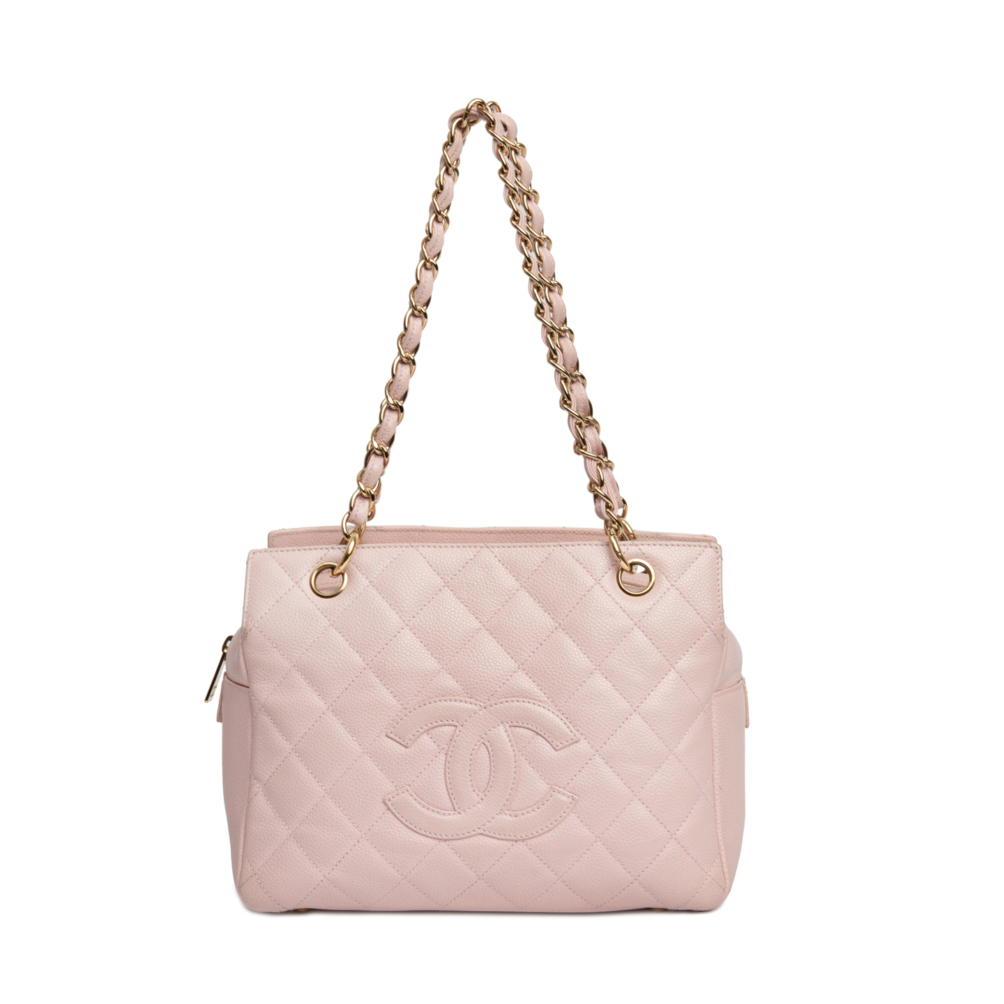 chanel petite shopping tote bag