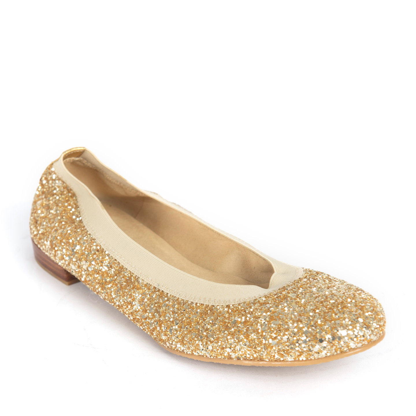 stuart weitzman sparkly flats
