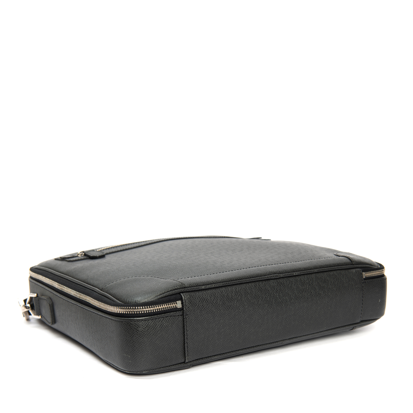 Louis Vuitton Black Taiga Leather Odessa Computer Case Bag - LabelCentric