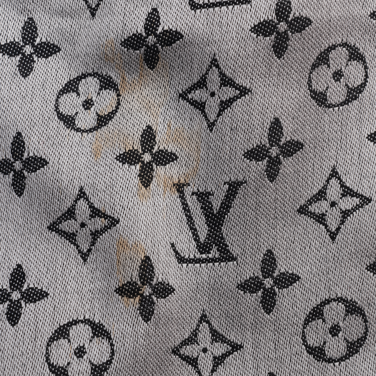 louis vuitton shawl black