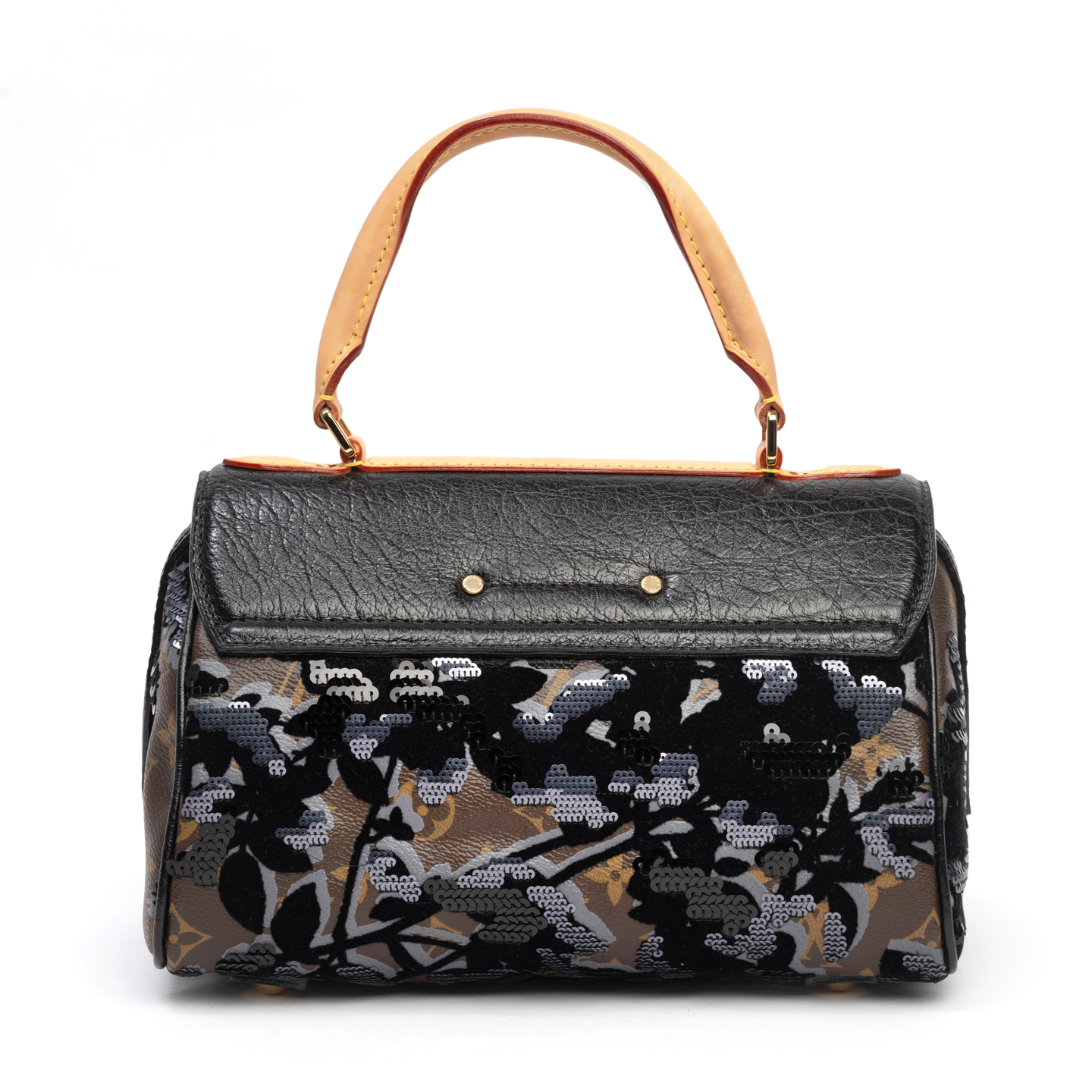 Louis Vuitton Limited Edition Fleur de Jais Carrousel Bag - LabelCentric