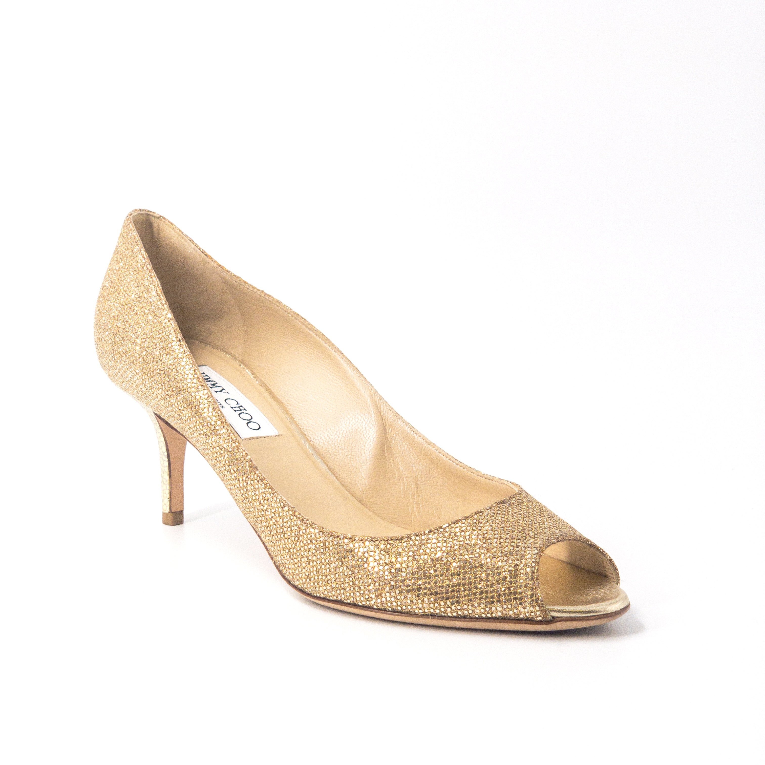 jimmy choo isabel peep toe